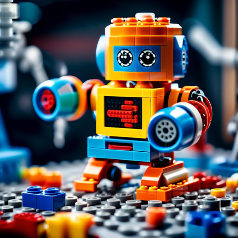 Kinder Roboter Lego 42095 Technic Ferngesteuerter