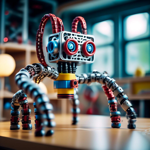 Kinder Roboter Baukastensystem Makeblock Doc Ock