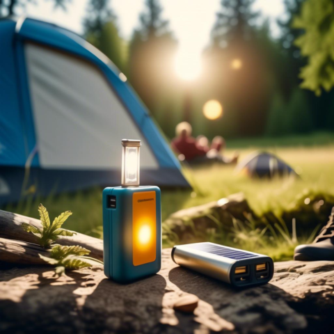 Deshalb Sollte Man Beim Camping Eine Solar Powerbank Nutzen