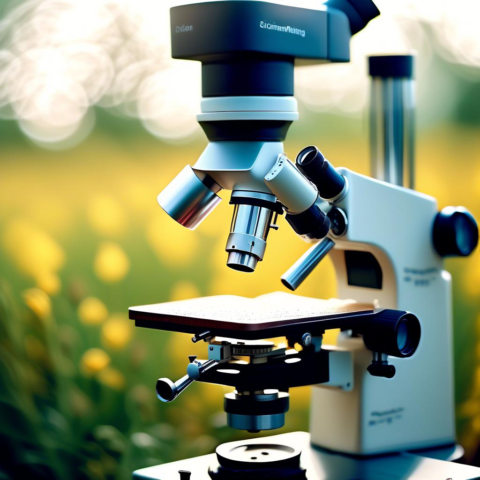 Wissenschaftliche Methoden mit der Verwendung eines Mikroskops im Bereich der Chemie