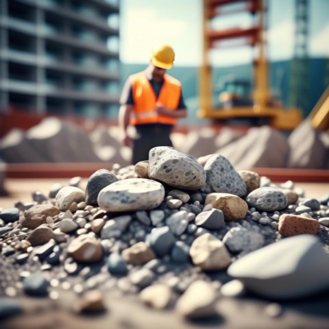 Die Rolle von Gesteinen in der Bauindustrie