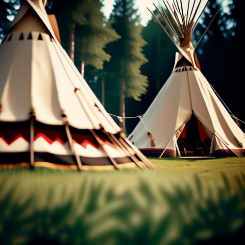 Die besten Tipi-Zelte für ein besonderes Campinggefühl