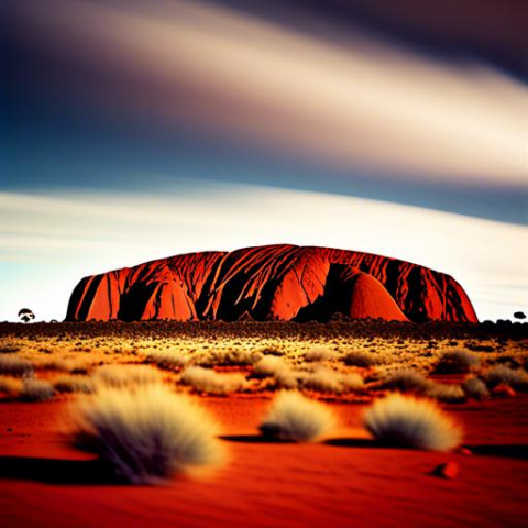 Warum ist der Ayers Rock in Australien eine geologische Besonderheit?