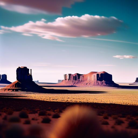 Wie entstehen Sandsteinformationen wie die im Monument Valley, USA?