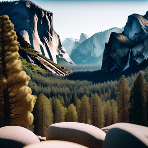 Wie entstehen die einzigartigen Granitformationen im Yosemite-Nationalpark, USA?