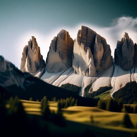 Welche geologischen Prozesse führten zur Entstehung der Dolomiten?