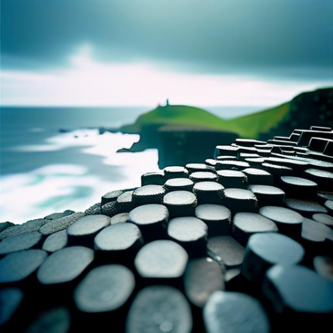 Wie entstanden die Basaltsäulen am Giant’s Causeway in Nordirland?