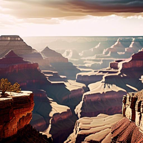 Wie entstehen tiefe Schluchten wie der Grand Canyon in den USA?