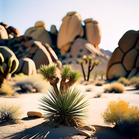 Wie entstehen die einzigartigen Felsformationen im Joshua Tree-Nationalpark, USA?