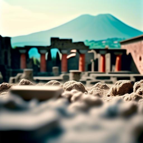 Wie hat der Ausbruch des Vesuvs die Geologie der Region um Pompeji verändert?